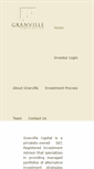 Mobile Screenshot of granvillecapitalinc.com