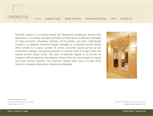 Tablet Screenshot of granvillecapitalinc.com
